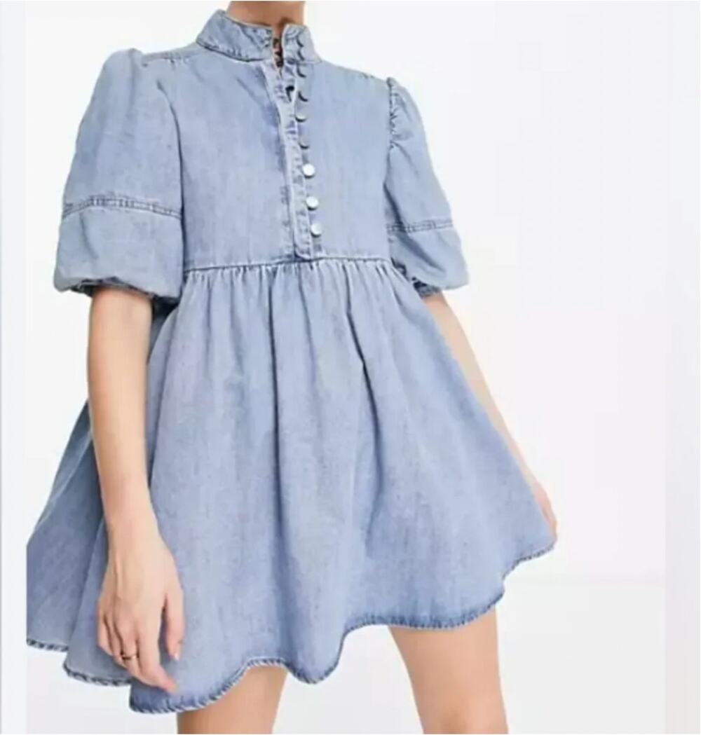 Lost Ink Denim Dress